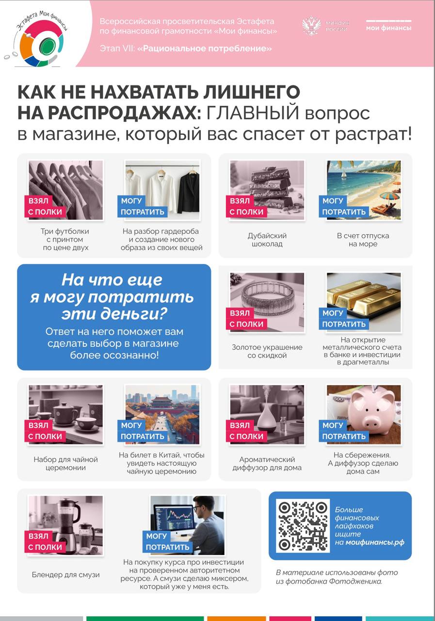 Как не нахватать лишнего на распродажах