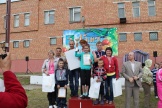 победители, призеры семейных стартов.