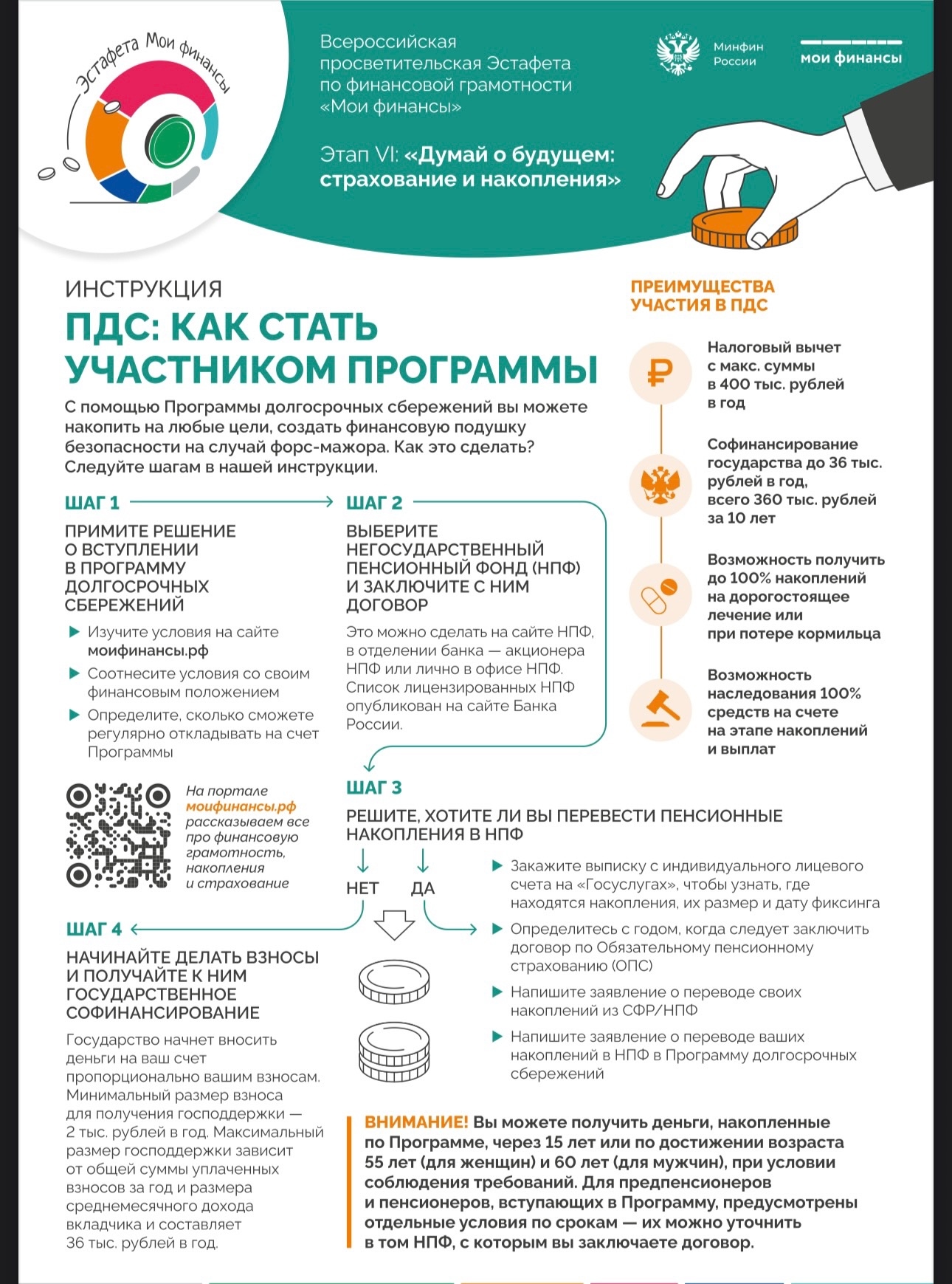 ПДС: как стать участником программы