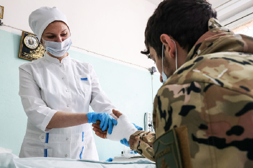 АЛГОРИТМ действий участников СВО на получение документов военно-медицинского учета при ранении ﻿