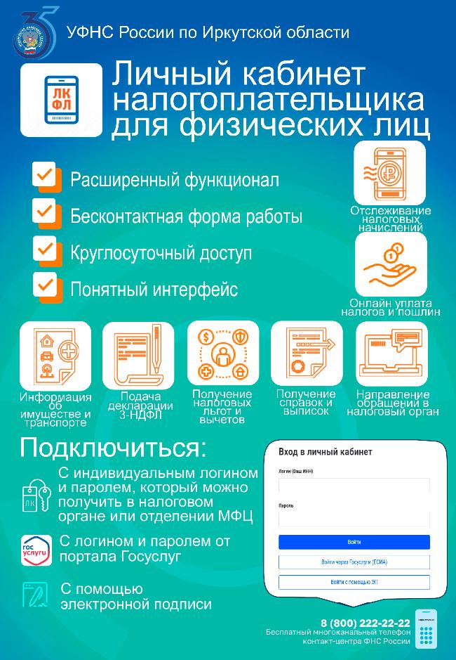 Личный кабинет налогоплательщика для физических лиц