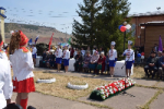 Вчера, 8 мая, прошел районный митинг, посвященный 78-ой годовщине Победы в Великой Отечественной войне