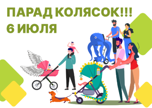 Городской фестиваль «Парад колясок»