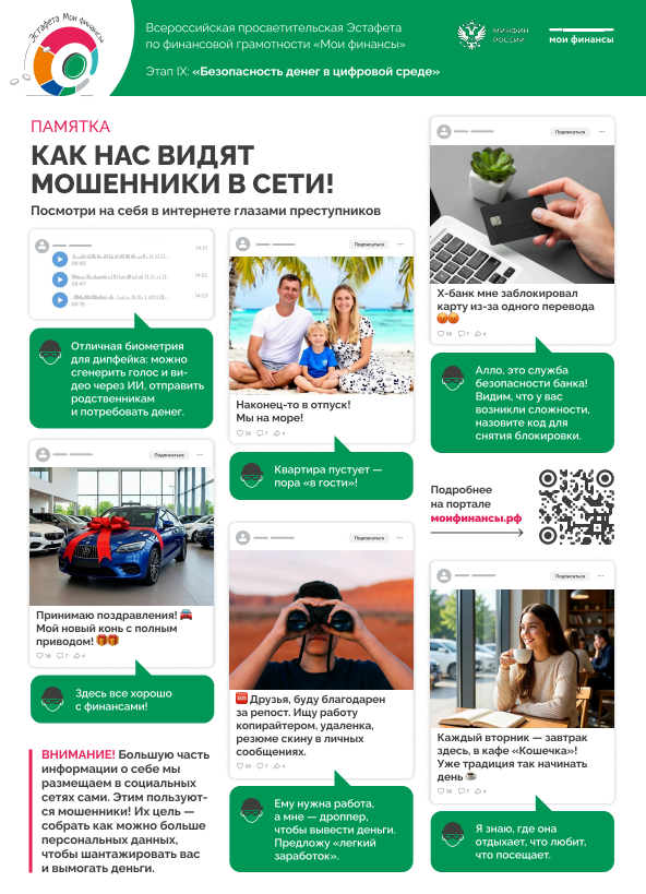 Как нас видят мошенники в сети!