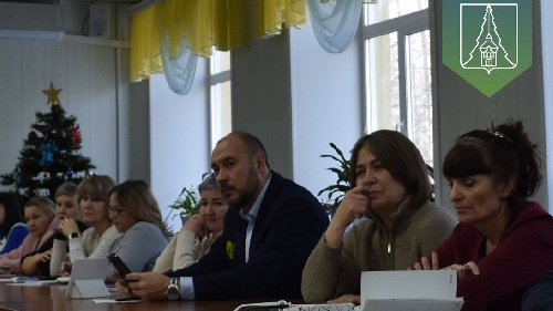 Встреча мэра Нижнеилимского округа Павла Березовского с председателями профсоюзных организаций образовательных учреждений. 