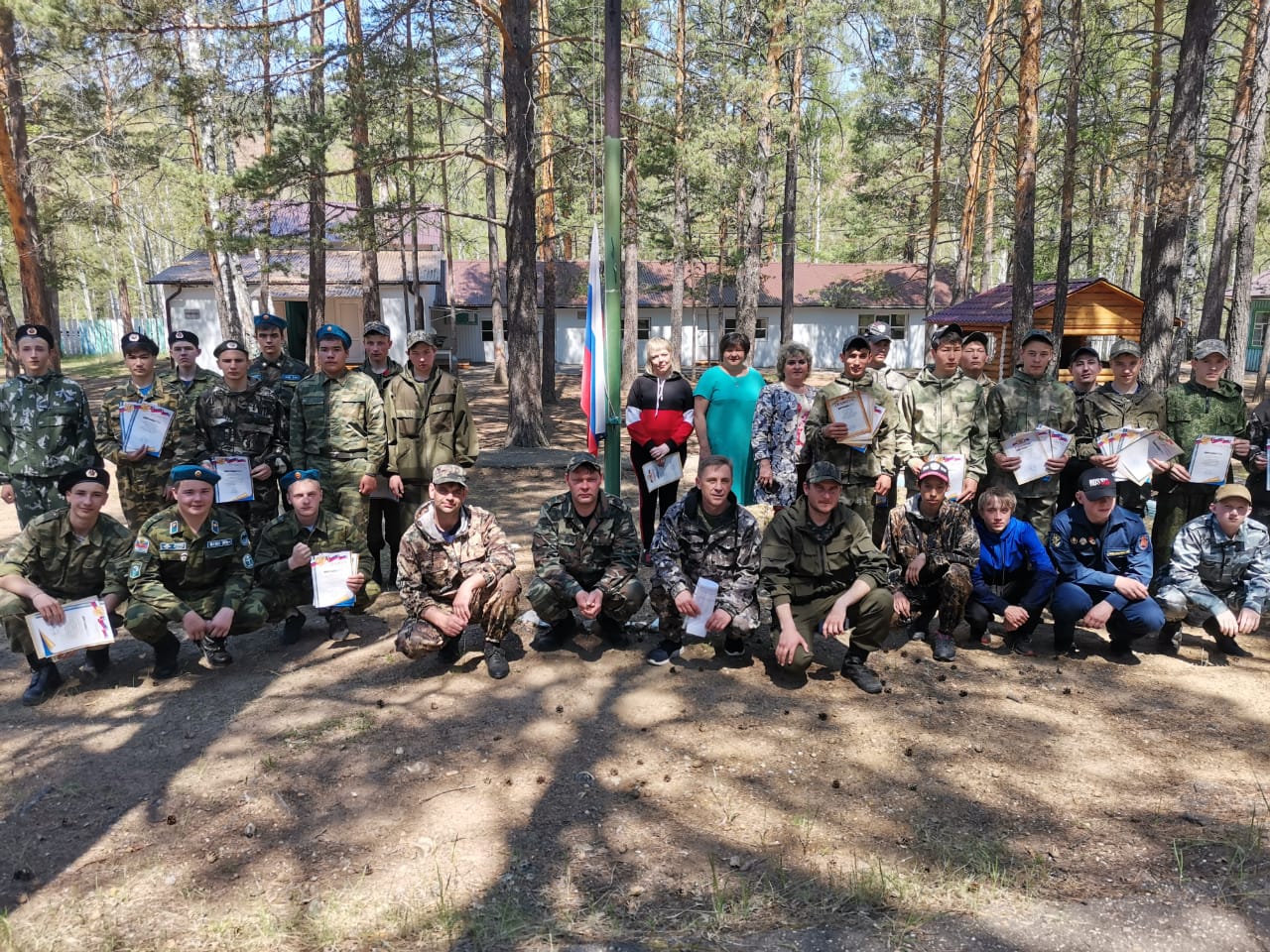 С 5 по 7 июня в лагере «Лена» прошли военно - полевые сборы 2021 года