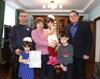 Семье из Веселого вручили жилищный сертификат