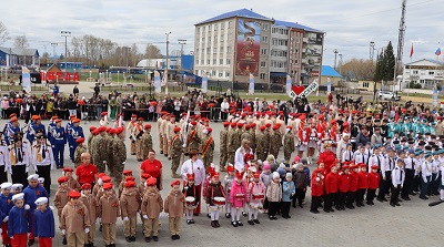Детский парад Победы в округе прошел в четвертый раз