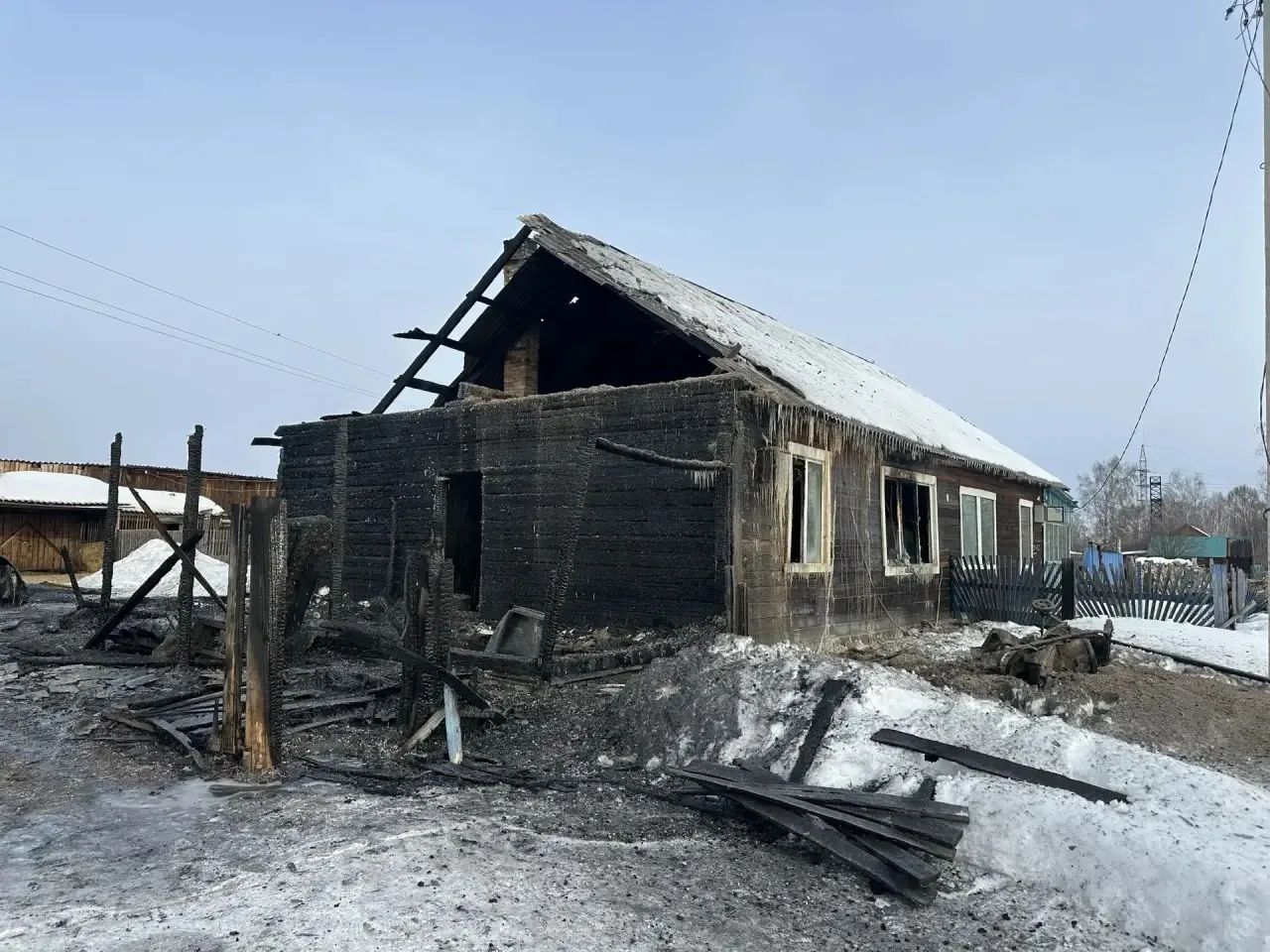 Оперативная обстановка с пожарами