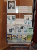 В центральной районной библиотеке оформлена выставка книг «155-лет со дня рождения А.П. Чехова» 