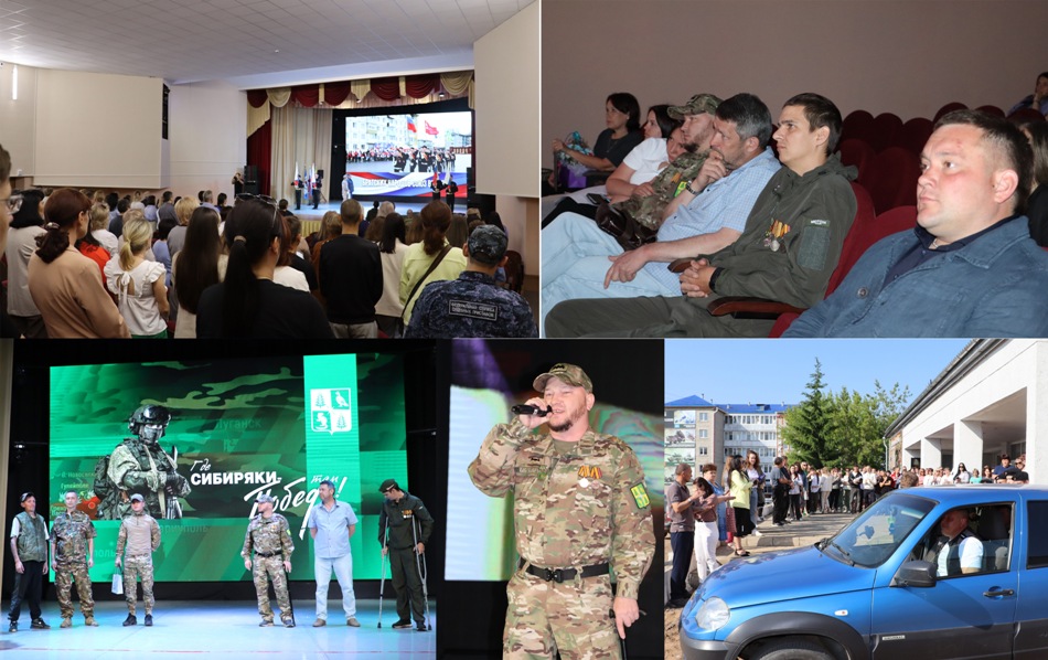 Проводили на службу по контракту