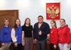 Мэр обсудил с юнармейцами планы на молодежный медиацентр