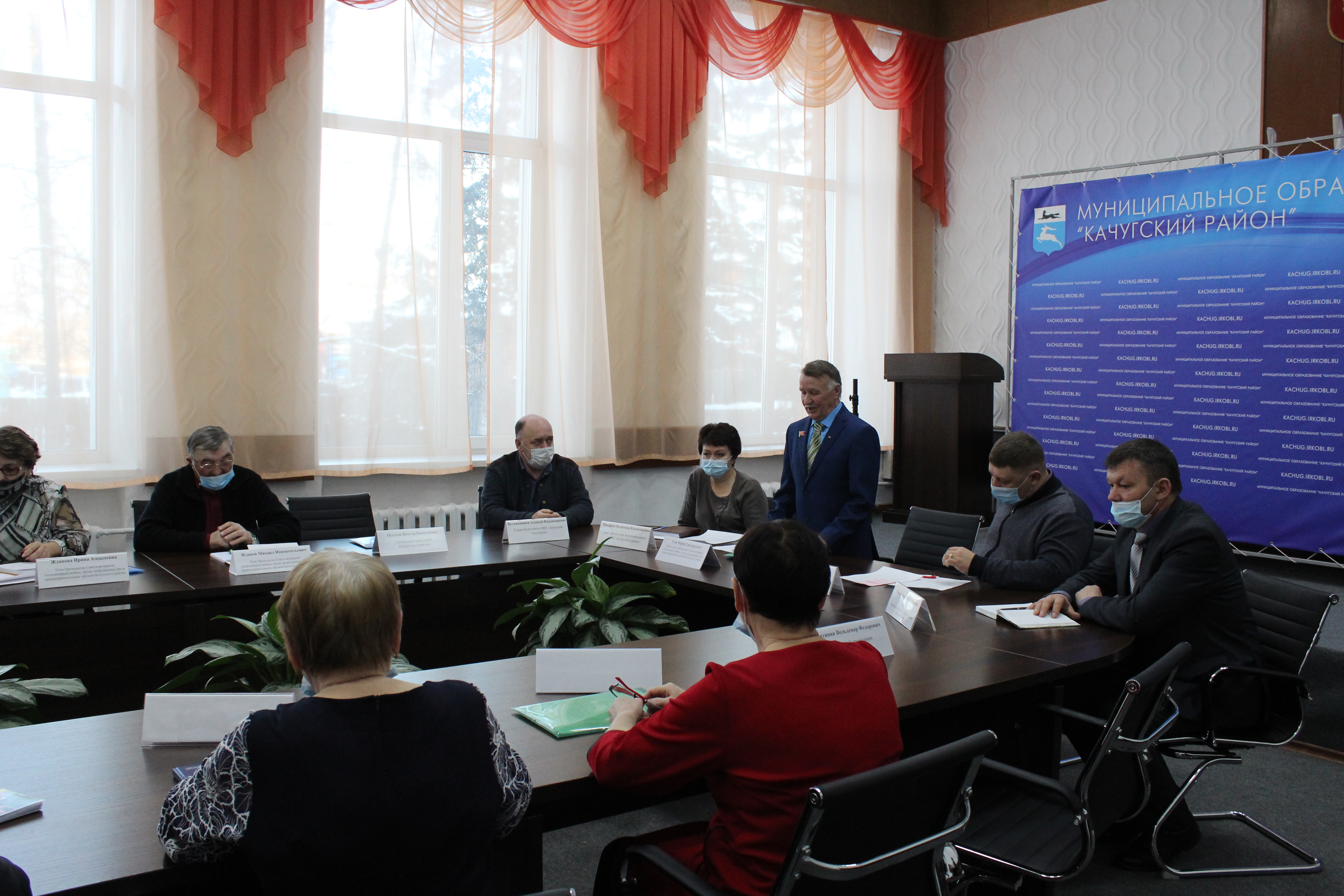 Заседание президиума Совета ветеранов Качугского района