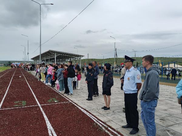 В Боханском районе сотрудники полиции обеспечивают охрану общественного порядка