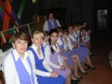 За кулисами перед выступлением