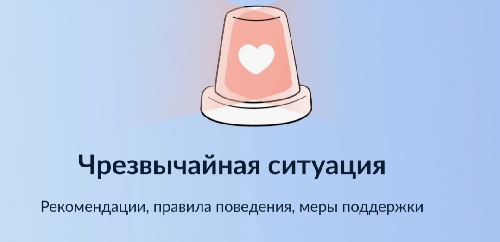 Новый цифровой сервис "Чрезвычайная ситуация"
