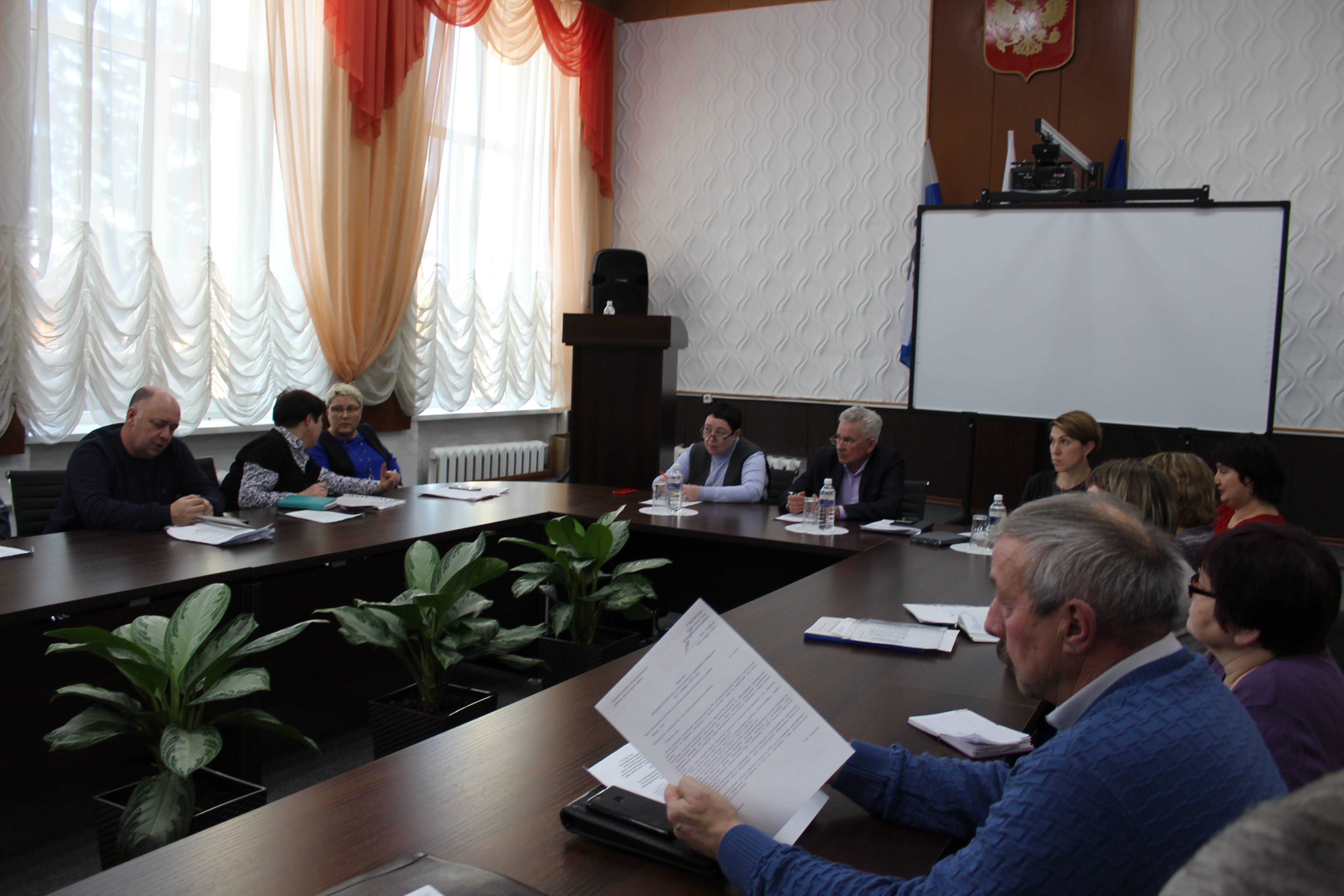 Заседание Комиссии по безопасности дорожного движения Качугского района