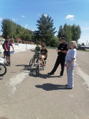 Рейд по профилактике дорожно-транспортных происшествий с детьми.