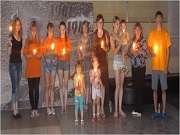 В поселке Михайловка 21 июня прошла акция "Свеча памяти"