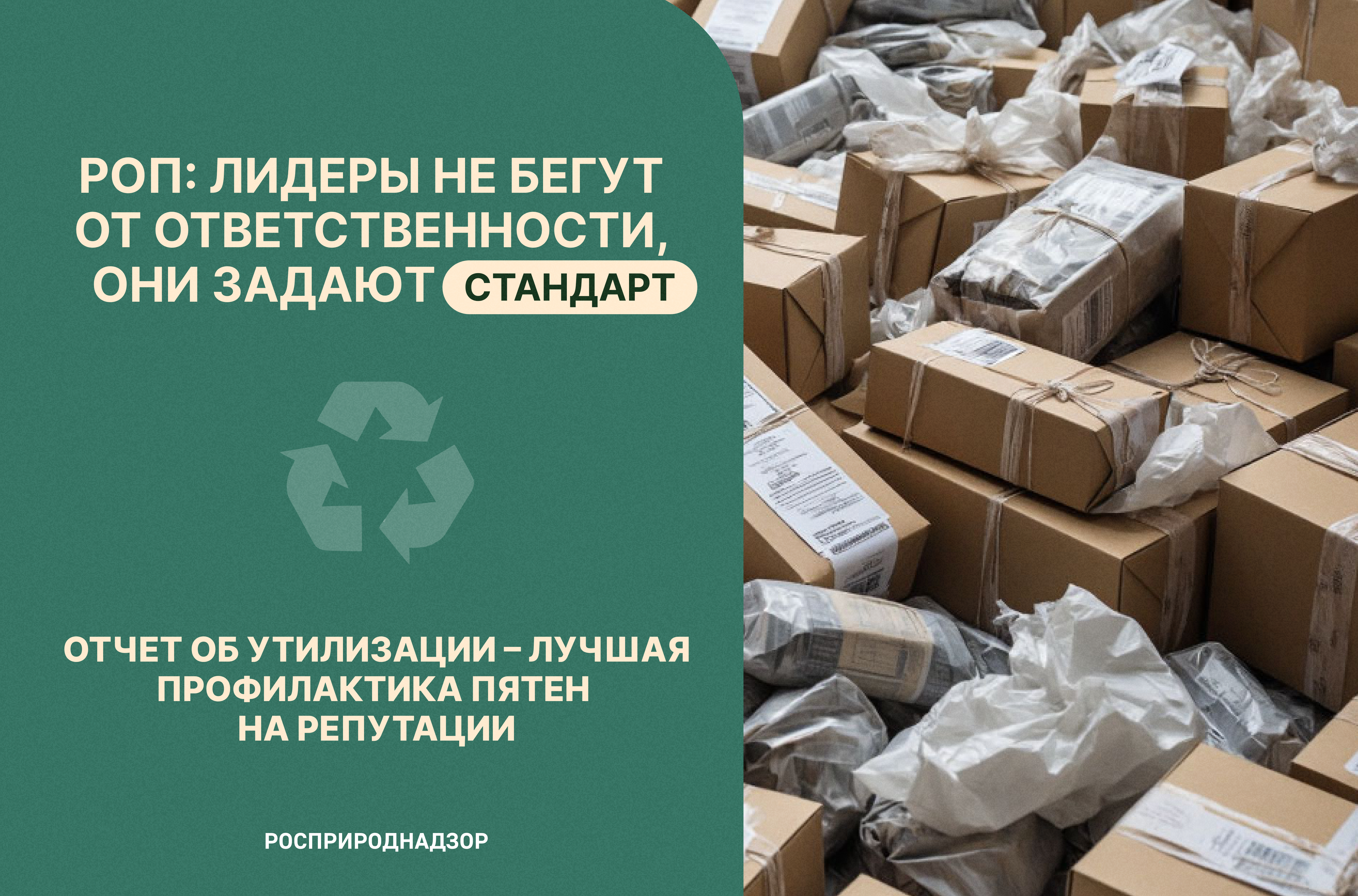 фото к "Обязанность по обеспечению утилизации отходов от использования товаров возлагается на производителей товаров"