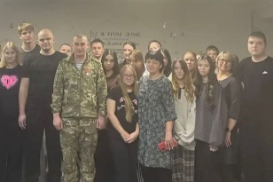 Участник СВО – выпускник Профессионального колледжа Железногорска-Илимского поблагодарил студентов за помощь бойцам