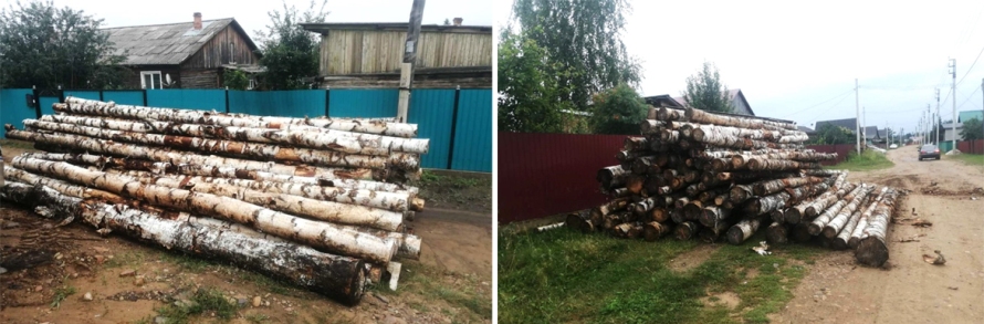 Семьям мобилизованных и контрактников из Чунского района доставляют бесплатные дрова 