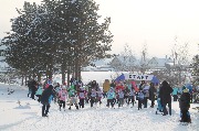 на старте самые маленькие участники