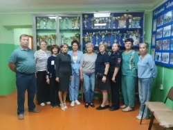 Сотрудники полиции приняли участие в приёмке образовательных учреждений к новому учебному году