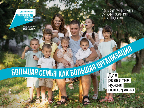 Российские семьи с детьми могут воспользоваться мерами поддержки национального проекта «Демография»