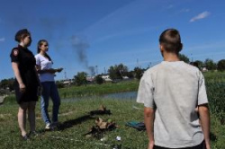 В Черемхово полицейские и общественники провели рейд на водоемах