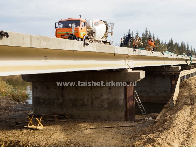 Первый этап строительства автомобильной дороги Тайшет – Шиткино – Шелаево завершится до 10 ноября текущего года