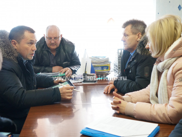 Исполняющий обязанности первого заместителя Губернатора Иркутской области Дмитрий Бердников посетил Тайшетский район