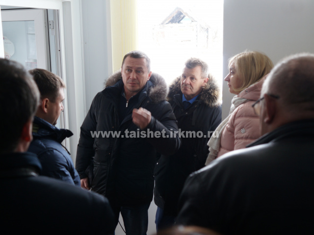 Исполняющий обязанности первого заместителя Губернатора Иркутской области Дмитрий Бердников посетил Тайшетский район