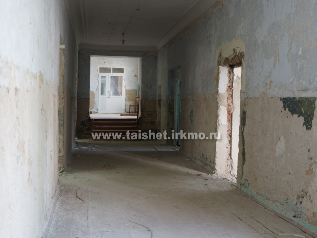 Капитальный ремонт школы №14 в Тайшете