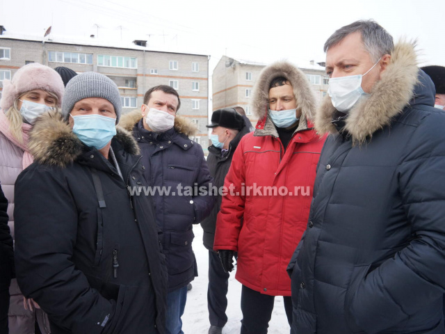 Игорь Кобзев посетил социальные объекты в Тайшете и Бирюсинске 6 февраля