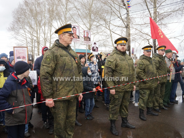 В Тайшете прошли митинги, посвященные Дню Победы.