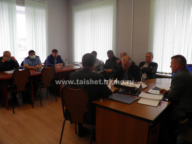 Очередное заседание КЧС Тайшетского района было посвящено дорогам