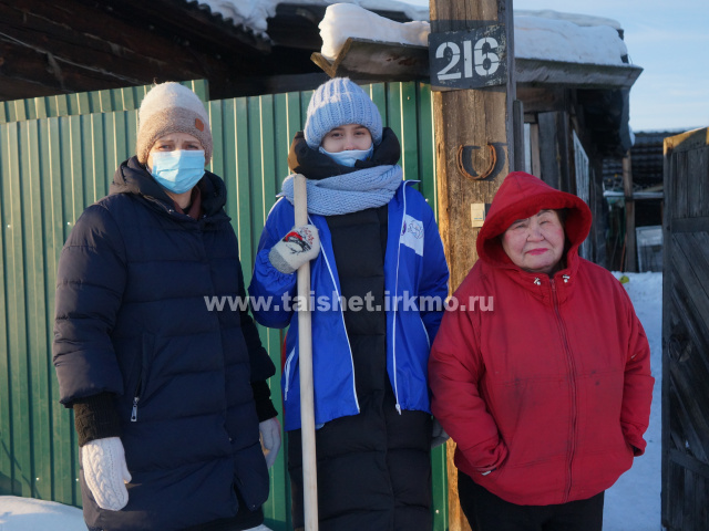 В Тайшетском  районе высадился "Снежный десант"