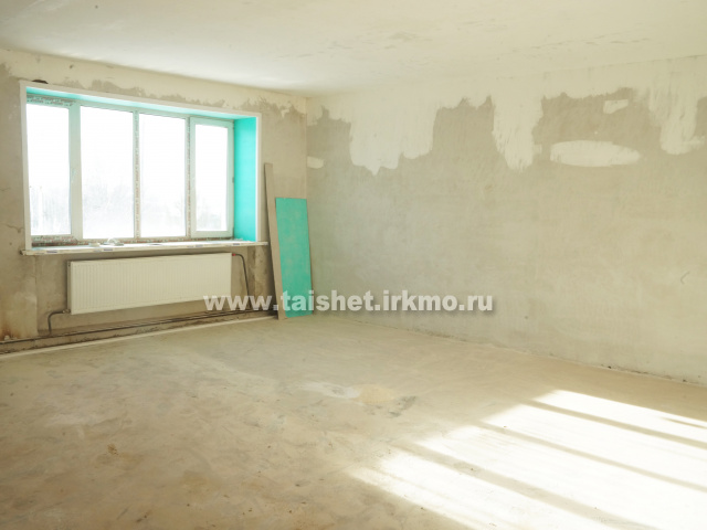 В селе Шелехово продолжается капитальный ремонт основного здания школы и интерната