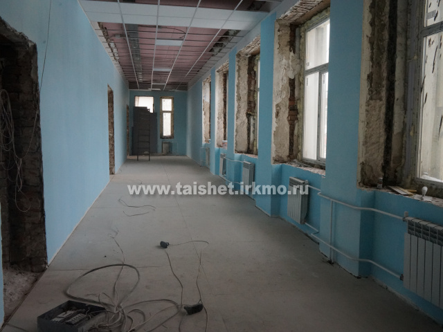 Школа №14 в Тайшете возобновит свою деятельность после капремонта 1 сентября 2022 года