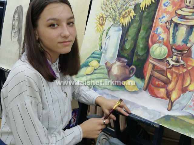 Четвёртый год подряд выпускники  «Тайшетской детской художественной школы»  становятся победителями во Всероссийской профильной Олимпиаде