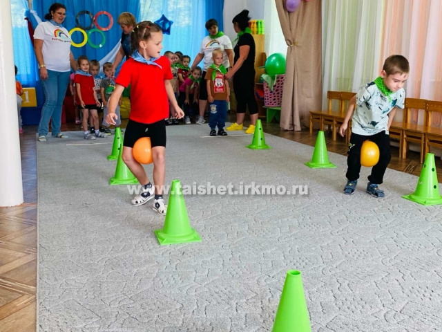 Спортивное развлечение в детском саду
