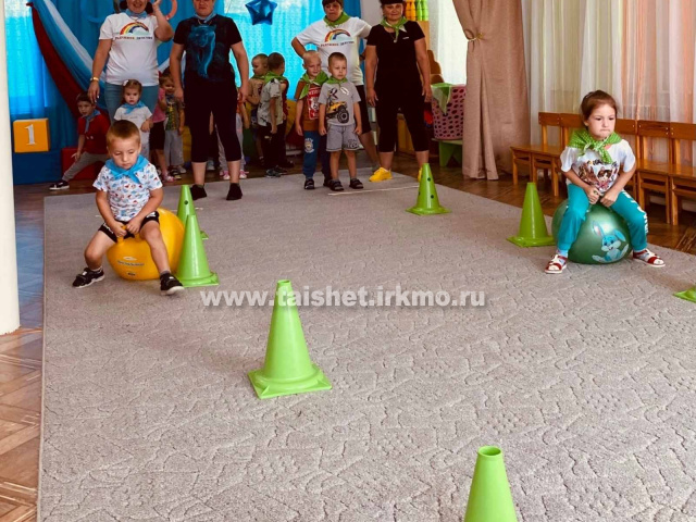 Спортивное развлечение в детском саду