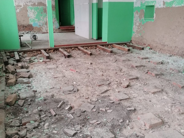 Капитальный ремонт в средней школе № 24 р.п. Юрты