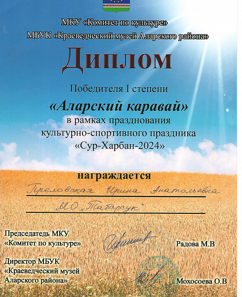 Наши достижения 2024