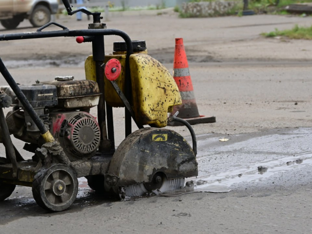 В Тайшете продолжается ремонт дорог