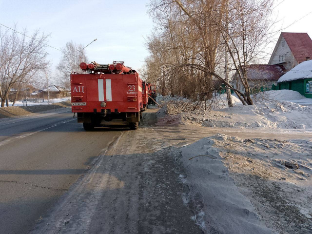 Вчера в Тайшете произошел пожар