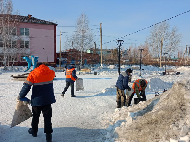 Работники МБУ «Городское хозяйство» выполнили следующие работы.