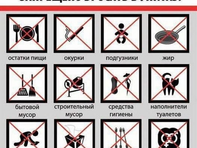 Нерастворимые бытовые отходы и ворох предметов личной гигиены выловили коммунальщики из канализации в ходе работ по устранению засоров в многоквартирном доме №10 по ул. 8 Марта.