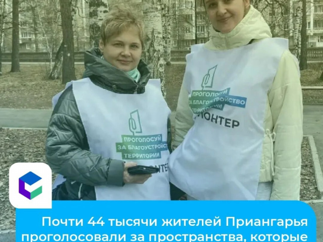 В первую неделю Всероссийского голосования за объекты благоустройства в Иркутской области проголосовали 43 950 человек на сайте zagorodsreda.gosuslugi.ru.